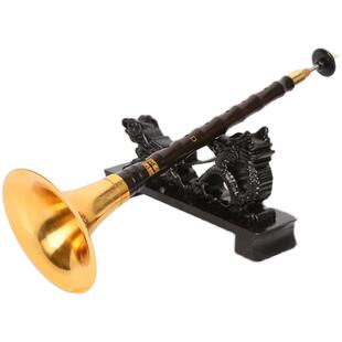 【王家彪】精品级老红木专业唢呐乐器全套可调节气盘小号喇叭演奏