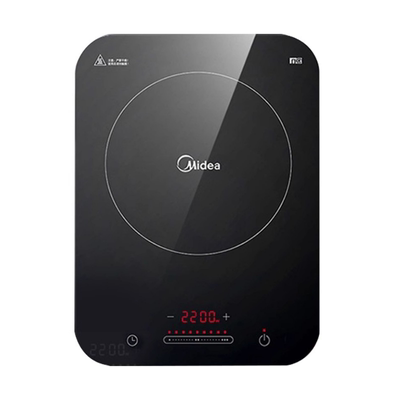美的电磁炉家用炒菜锅新款电池炉
