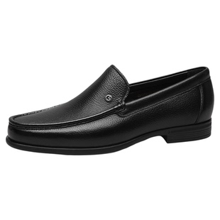 金利来男鞋新款鹿皮商务休闲皮鞋男士懒人一脚蹬真皮乐福鞋轻便