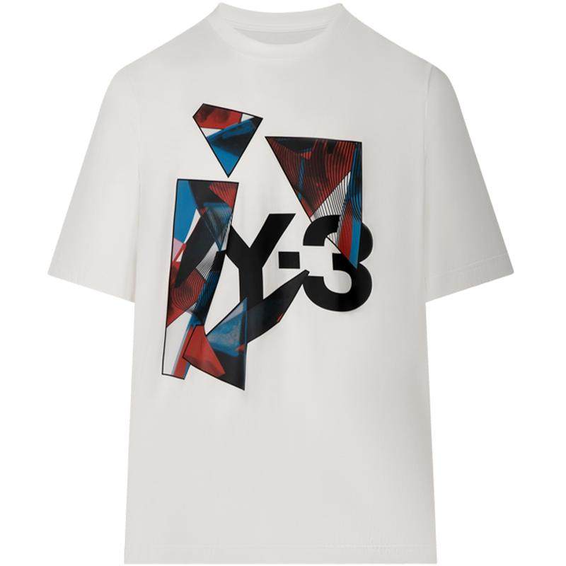 Y-3/Y3山本耀司情侣款短袖T恤春夏印花休闲宽松字母logoIL1789