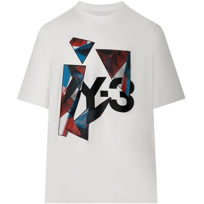 Y-3短袖男士休闲T恤圆领