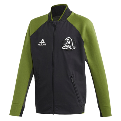 Adidas/阿迪达斯正品 当季秋新款大童运动训练梭织夹克 EJ8744