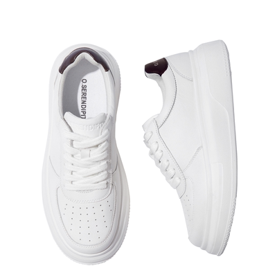 NAPPA头层牛皮真皮荔枝纹休闲鞋