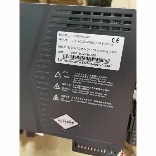 议价汇川伺服750W电机MS1H475B30CB驱动器SV63维修