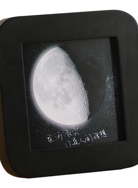 moon月亮相框照片订制纪念小摆台