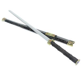 金属练习汉剑拔刀宝剑道具龙泉百兵堂装饰刀剑冷兵器唐横刀未开刃