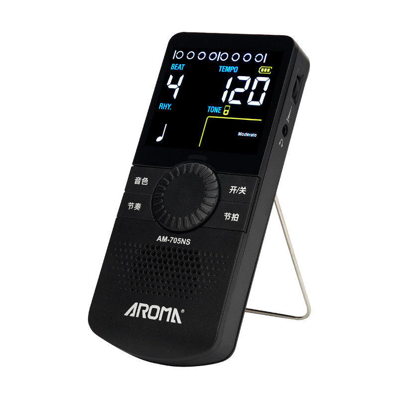 AROMA电子节拍器人声中英文切换