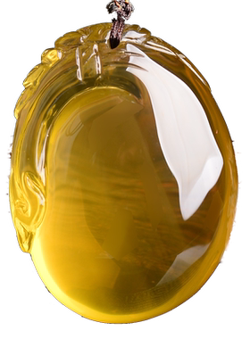 黄水晶貔貅钱袋吊坠财运貔貅挂坠