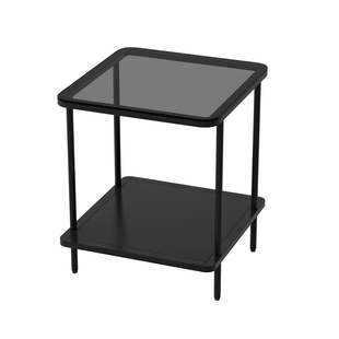 轻奢简易茶几家用方形边几角几小桌子客厅收纳卧室床头高级感置物