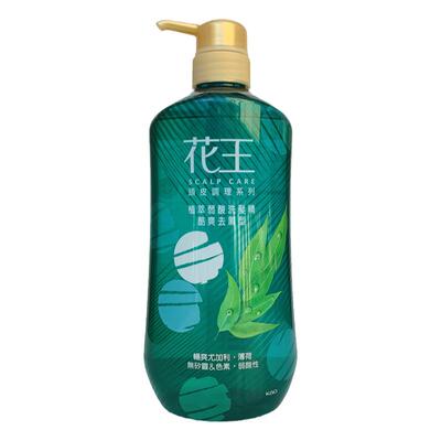 花王薄荷酷爽去屑控油蓬松洗发精