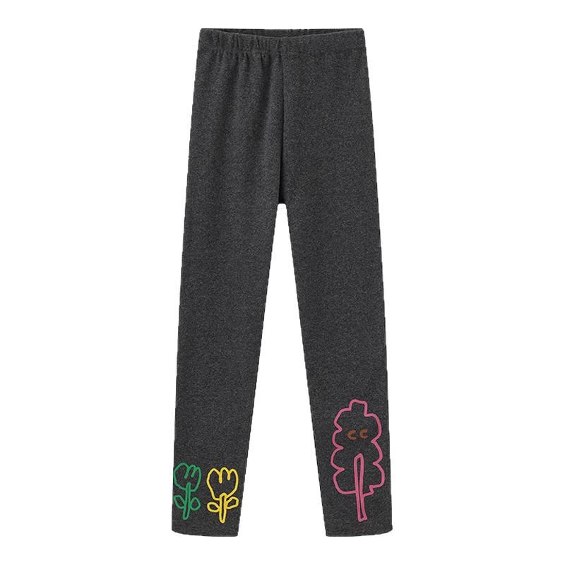 clanc潮牌童装25秋新品女打底裤