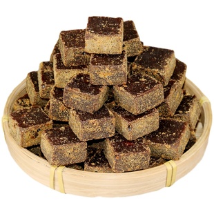 正宗甘蔗古法红糖老红糖块纯正黑糖方块手工老式气血月子姨妈散装