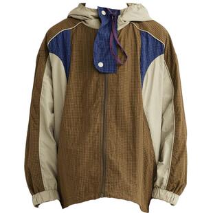 咕噜日记童装儿童外套春秋新款女童连帽户外防水上衣男童冲锋衣