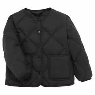 雅鹿2025新款儿童轻薄羽绒服内胆中大童学生校服神器内搭男童女童