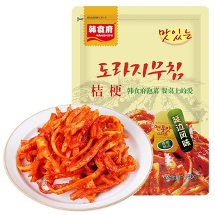 韩食府桔梗泡菜延吉狗宝咸菜朝鲜族辣拌桔梗韩国风味韩式下饭菜
