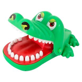 儿童咬手指鳄鱼牙齿鲨鱼拔牙咬人解压神器软胶恐龙牙整蛊亲子玩具