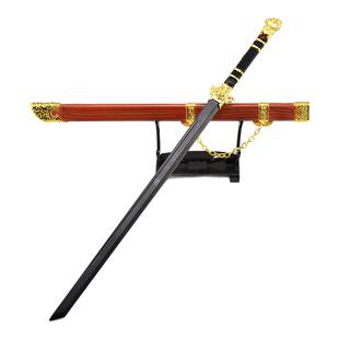 30cm和平精英吃鸡游戏周边大唐西安春节皮肤唐横刀全金属武器模型