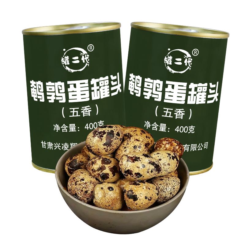 鹌鹑蛋罐头网红速食休闲零食