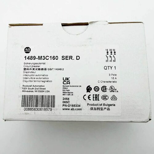 议价1489M3C16016A微型断路器罗克韦尔AB全新原维修