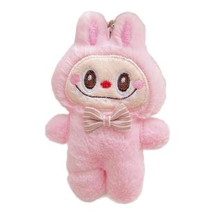 可爱吱吱叫拉布布毛绒公仔玩具卡通超萌BB叫包包挂饰玩偶学生礼品