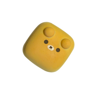 熊熊排包个性键帽单个树脂轻松小熊可爱礼物十字轴键帽客制化键盘