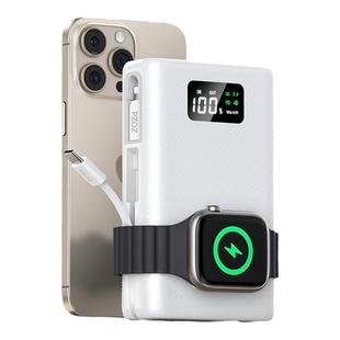 PZOZ适用苹果手表s11applewatch充电宝20000毫安无线充电器iwatch10ultra3手机17applewatch底座三合一耳机二