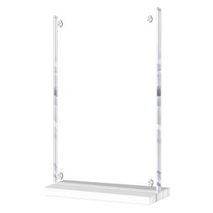 亚克力台卡立牌桌牌展示牌a4桌面台签磁吸a3广告牌a5台牌强磁菜单价目表餐牌价格摆台展示架小立式透明板定制