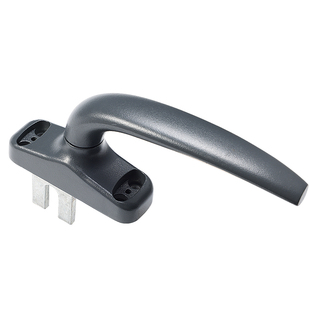 平开窗两点执手55mm孔距多色可选门窗配件窗户锁扣把手拨叉拉手