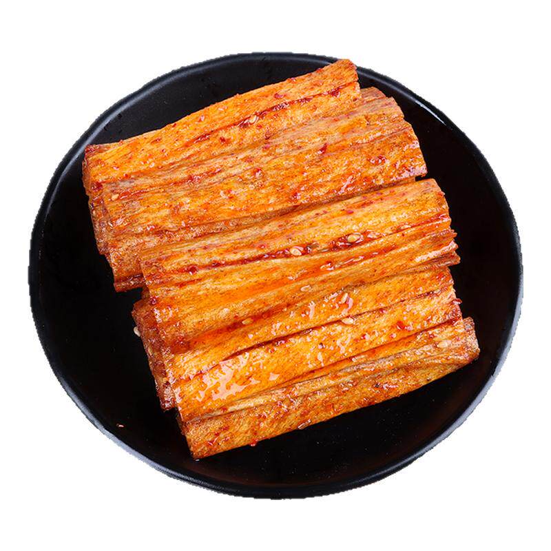 湖南特产手撕香辣豆皮重庆麻辣自制网红辣条零食小吃学生怀旧125g