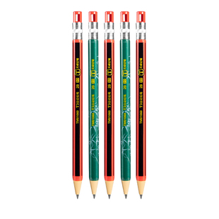 自动铅笔2.0mm小学生专用粗芯可换笔芯免削自动笔按动式儿童书写绘画练字用不易断芯2b考试活动铅笔带削笔刀