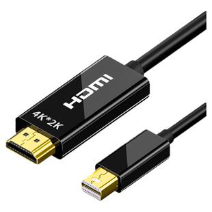 minidp转HDMI高清线迷你dp转vga转接线dvi雷电接口笔记本4k连接线