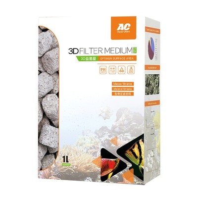ac鱼缸过滤材料3D益菌屋