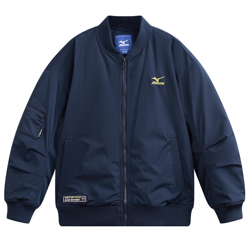 美津浓KIDS夹棉棒球服秋冬