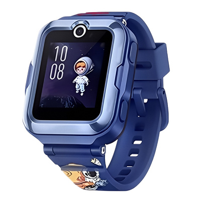 适用于华为儿童手表5表带4pro卡通硅胶腕带5活力版电话手表表链5新耀版五代通用个性印花防水透气替换带配件