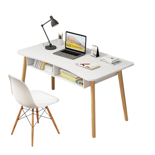 桌子简易出租屋长方形台式电脑桌卧室家用办公桌女生学习写字书桌