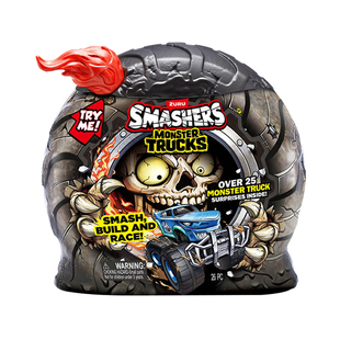 zuru爆裂小子火焰巨轮盲盒汽车儿童大轮胎拼装车2025新款男孩玩具