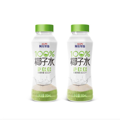ALPS阿尔卑斯100%椰子水350ml商超同款饮品网红同款整箱饮料正品