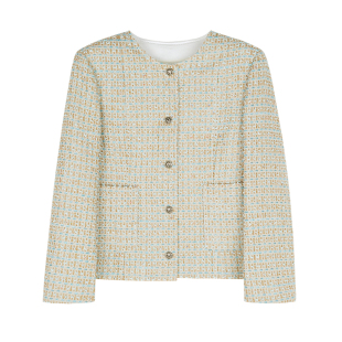 MRS Studios英国LINTON&日本Miros仙女小香外套/叠穿网纱半裙套装