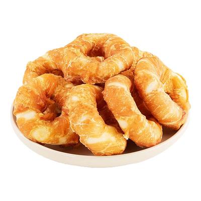 买10个送10个~鸡肉纯牛皮甜甜圈