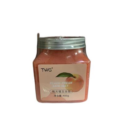 【阿里健康自营】TWG®桃光韫玉浴盐400g/盒