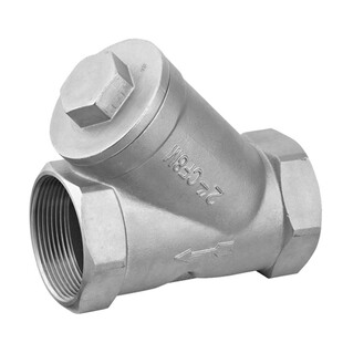 304不锈钢Y型过滤器过滤网内螺纹管道过滤器阀门2分4分6分1寸2寸5