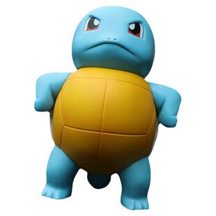 抖音同款傲娇生气杰尼龟猥琐可达鸭中控台车内饰用品神奇宝贝摆件