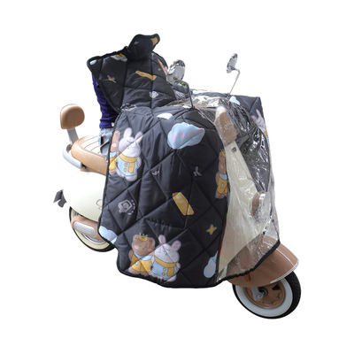 电动车冬季加绒挡风被防寒保暖被