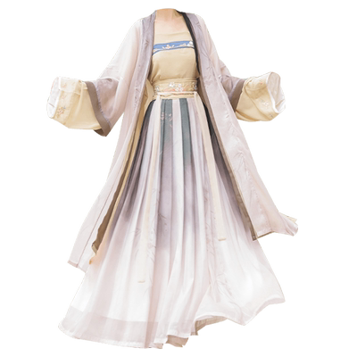 宋制汉服女长干寺齐腰襦裙古装