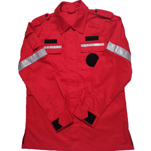新款应急救援服作训服消防服救灾防静电耐磨工作服紧急搜救抢险服