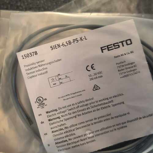 溢价-费斯托FESTO接近开关 SIEN-6.5B-PS-K-L