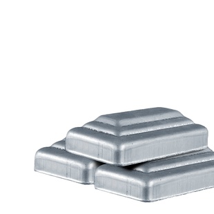 方管封口盖铁艺柱头锌钢护栏配件铁艺盖帽平塔盖堵头栏杆装饰盖子