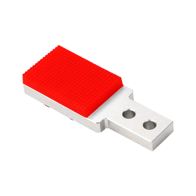 气动手指气缸夹片 MHZ2-16/20P/25P/32P平行夹具夹片带硅胶垫夹爪