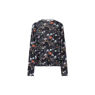 播商场同款Zhang Hui联名系列花边衬衫女春秋BDS1HD1579