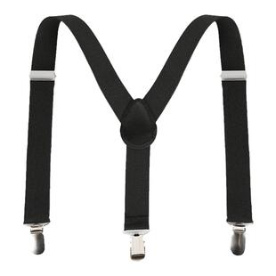 罗蒙儿童背带夹宝宝吊裤带男童女童吊裤夹背带裤夹六一节目表演出